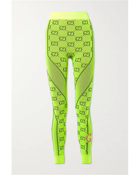 gucci neon leggings|gucci leggings for sale.